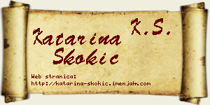 Katarina Skokić vizit kartica